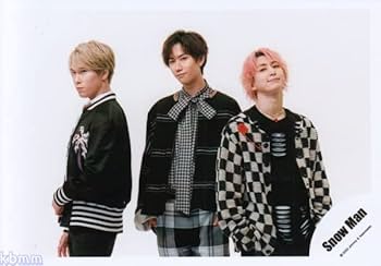 Amazon.co.jp: Snow Man 公式 生 写真（宮舘涼太・阿部亮平・佐久間